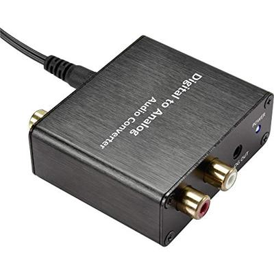 SpeaKa Professional Audio Converter [Toslink, Digitale cinch - Cinch, Jackplug] Unidirectioneel (uni) SP-DAC-TK/CK