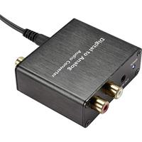 SpeaKa Professional Audio Converter [Toslink, Digitale cinch - Cinch, Jackplug] Unidirectioneel (uni) SP-DAC-TK/CK - thumbnail