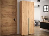 Kledingkast MANITA 2 deuren artisan eik - thumbnail