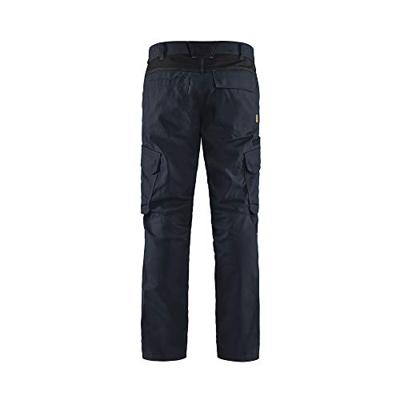 Blåkläder Industrie werkbroek stretch 14441832 | Donker marineblauw/Zwart | Maat 56 - 7330509756133