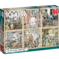Premium Collection Anton Pieck, De Ambachtslieden 1000 stukjes - thumbnail