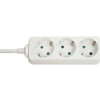 LINDY 73100 Stekkerdoos 3-voudig Wit Randaarde stekker 1 stuk(s) - thumbnail