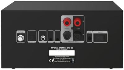 Imperial DABMAN i310 CD Hybride micro Hifi Systeem DAB+ / FM / Internet / Bluetooth Zwart - 22-329-00 Imperial DABMAN i310 CD Hybride micro Hifi Systeem DAB+ / FM / Internet / Bluetooth Zwart - 22-329-00