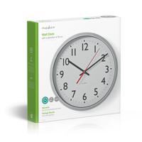 Nedis clwa110wt wandklok 30 cm wit - thumbnail