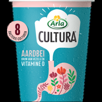 Arla Cultura Aardbei 450 g bij Jumbo - thumbnail