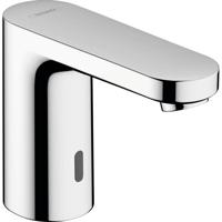 Elektronische Wastafelkraan HansGrohe Vernis Blend Koud Water en Netstroom Chroom - thumbnail