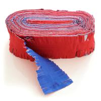 Crepe guirlande rood/wit/blauw 24m - thumbnail
