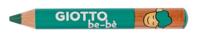 GIOTTO Kleurpotloden, l: 10,5 cm, dikte 13 mm, vulling 6 mm, diverse kleuren, 6 stuk/ 1 doos - thumbnail