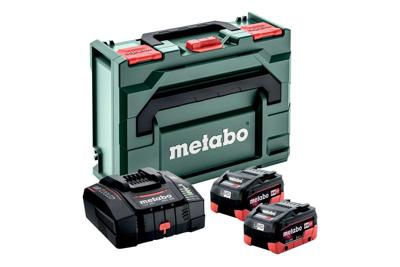 Metabo Accessoires BASIC-SET 2 X LIHD 8,0 AH ASC 290 + METABOX 145 - 685303000 Metabo Accessoires BASIC-SET 2 X LIHD 8,0 AH ASC 290 + METABOX 145 - 685303000