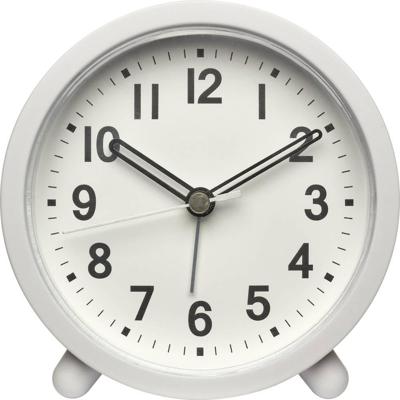 TFA Dostmann 60.1043.02 Wekker Kwarts Wit Alarmtijden 1 Slepend uurwerk (geluidsloos)