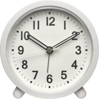 TFA Dostmann 60.1043.02 Wekker Kwarts Wit Alarmtijden 1 Slepend uurwerk (geluidsloos) - thumbnail