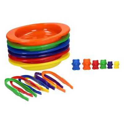 Lobbes Sorteerset met 6 gekleurde schaaltjes