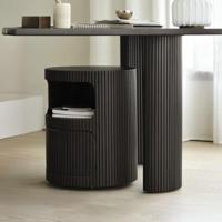 Ethnicraft Ladekast 'Boomerang' Gevernist Mahoniehout, Met 1 lade - thumbnail