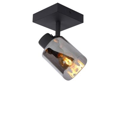 Lucide ALION - Plafondspot - 1xE14 - Zwart