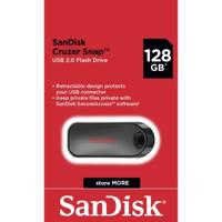 Usb stick 2.0 sandisk cruzer snap usb-a 128gb - thumbnail