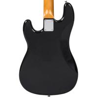 Vintage V4 Reissued Rocker Black basgitaar - thumbnail