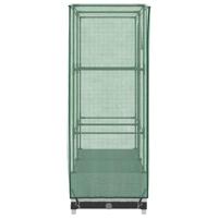 Plantenbak verhoogd met kashoes 80x40x123 cm rattanlook - thumbnail