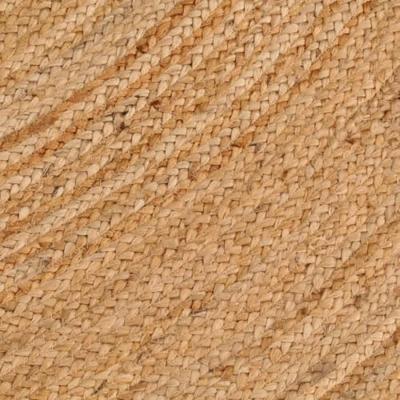 Tapijt rond 240 cm gevlochten jute