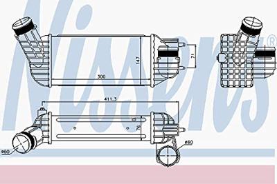 Interkoeler, tussenkoeler 96512