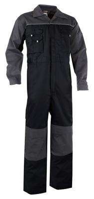DASSY overall cannes p/k zwart/grijs 3xl