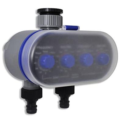 VidaXL Elektrische irrigatie watertimer (2 uitgangen)