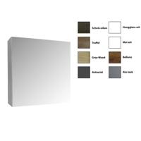 Spiegelkast Sanicare Qlassics 60 cm 1 Deur Schots-Eiken Links - thumbnail