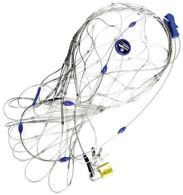 Pacsafe 10180999 Kabelslot 12 cm RVS Cijferslot