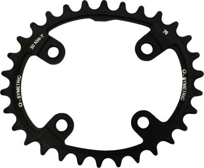 O.symetric kettingblad chain ring 32t alu black