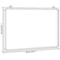 Whiteboard magnetisch 60x40x1,7 cm aluminium - thumbnail