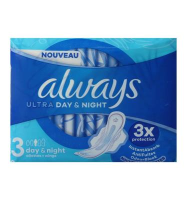 Always Always Maandverband Ultra Day & Night -10 St