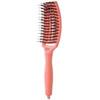 Olivia Garden Fingerbrush Care Iconic Boar&Nylon Radiant Peach - thumbnail