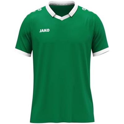 JAKO 4251 Shirt Glory Km - Donkergroen/Wit - M