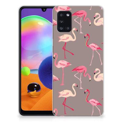 Samsung Galaxy A31 | TPU Hoesje | Flamingo