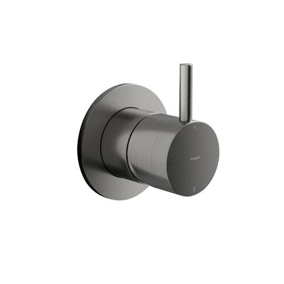 Omstelkraan Hotbath Cobber Inbouw afbouwdeel 2-weg Verouderd IJzer