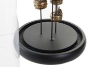 Decoratieve figuren DKD Home Decor Zwart Gouden 14 x 14 x 22 cm - thumbnail