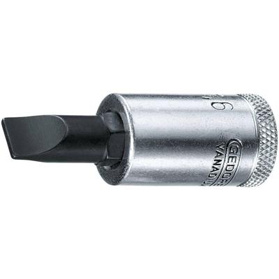 Gedore IS 30 10X1,6 6666370 Plat Schroevendraaierdop 0 mm 10 mm 3/8 (10 mm)