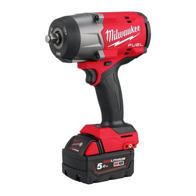 Milwaukee M18 FUEL™ FHIW2F12-502X Accu slagmoersleutel 1491Nm 1/2" frictiering 18V 5.0Ah in HD-Box - 4933492783