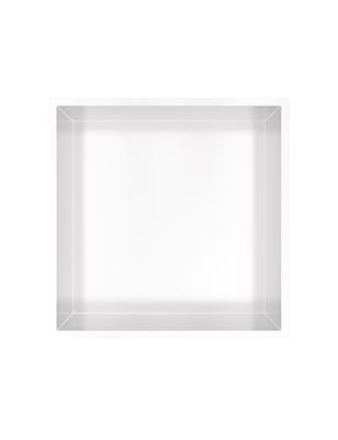 Hotbath &MORE Inbouwbox of inbouwnis - 30x30x10 - Mat wit BOX030WH