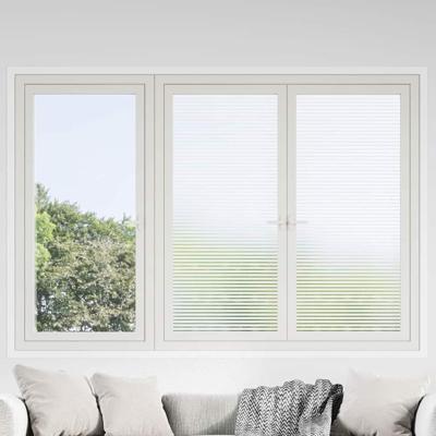 Raamfolie Mat gestreept 90 x 500 cm PVC