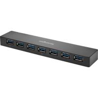 Kensington USB 3.0 7-Poorten Hub, Overdrachtsnelheden Tot 5 Gbps - 3 Ampsère Om Smartphones En Tablets Snel Op Te Laden, Plug & Play-Installatie, Compatible Met HP, Dell, Windows, Macbook, K39123EU - thumbnail