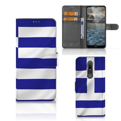 Nokia 2.4 | Bookstyle Case | Griekenland Nokia 2.4 | Bookstyle Case | Griekenland