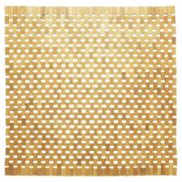 Badmat Woodblock Teak 60x60 cm Bruin - thumbnail