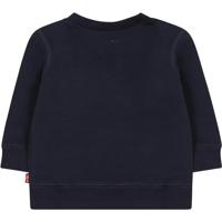 Babysweater Batwing ronde hals van LEVI'S® blauw - thumbnail