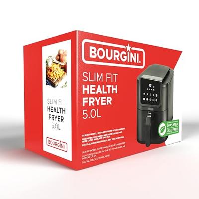 Bourgini Slimfit Airfryer XL 5L 1500W Zwart