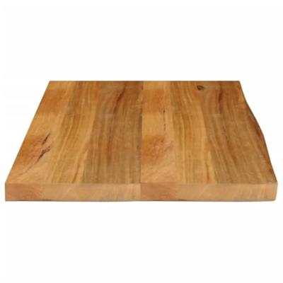 Tafelblad met natuurlijke rand 70x60x2,5 cm massief mangohout