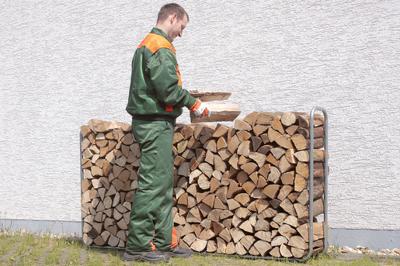 Wolfcraft stapelhulp | voor brandhout | 1 stuk - 5122000