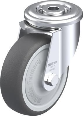 Blickle LER-PATH 100KF Zwenkwiel Wieldiameter: 100 mm Draagvermogen (max.): 150 kg 1 stuk(s)