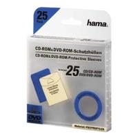 Hama cd/dvd paper sleeves 25-pack transparant - thumbnail