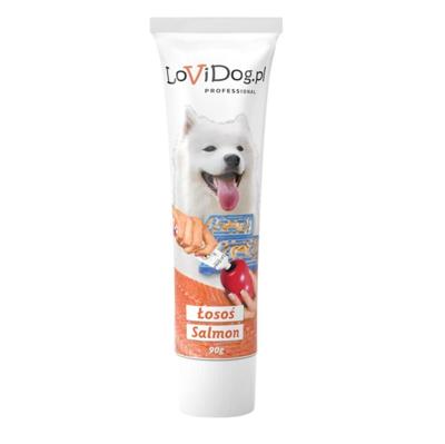 LOVI DOG Salmon pate - traktatie voor hond - 90g
