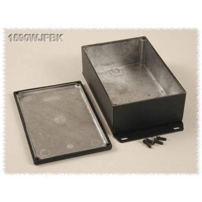 Hammond Electronics 1590WJFBK Universele behuizing 52.5 x 38 x 31 Aluminium Zwart 1 stuk(s)